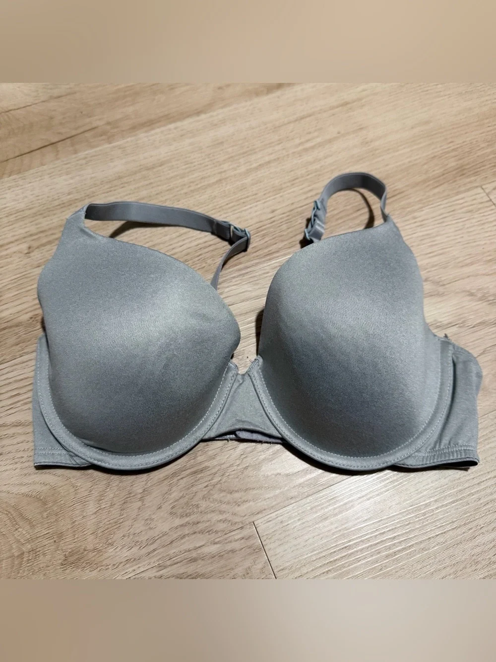 SO Women’s Lightly Lined Gray T-Shirt Bra